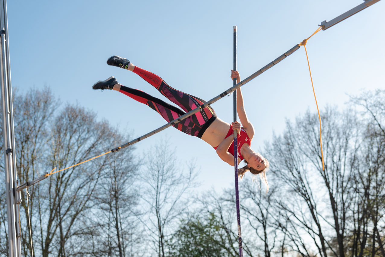 Hoch hinaus – auch in diesem Jahr strebt Zoe Jakob nach neuen Rekorden! Foto: Jan Weckelmann
