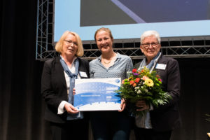 Nora Teepe wurde auf der Mitgliederversammlung des Landessportbundes NRW als Ehrenamtlerin des Monats ausgezeichnet. Foto: LSB NRW | Andrea Bowinkelmann