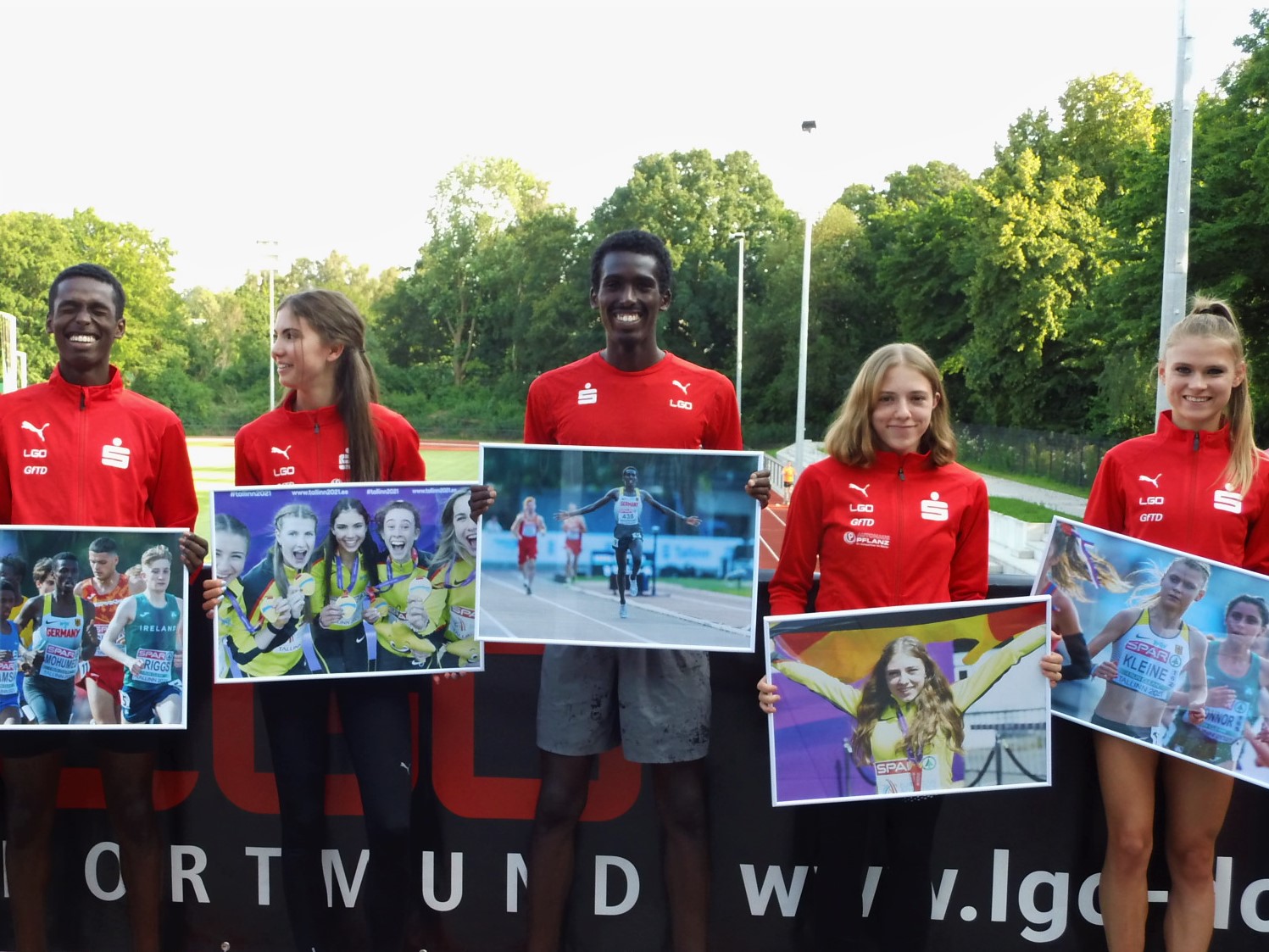 Leichtathleten Dortmund U23 EM Tallinn