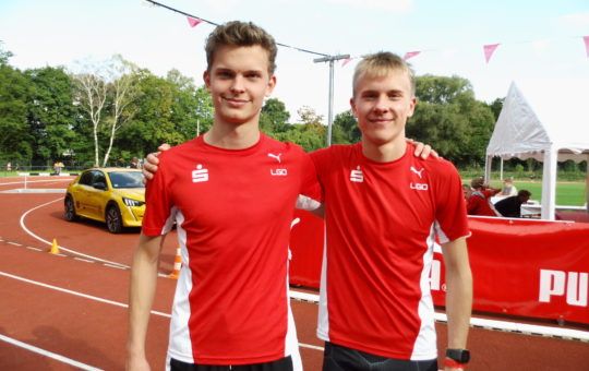 Leichtathletik: Lindstrot-Brüder mit großen Fortschritten